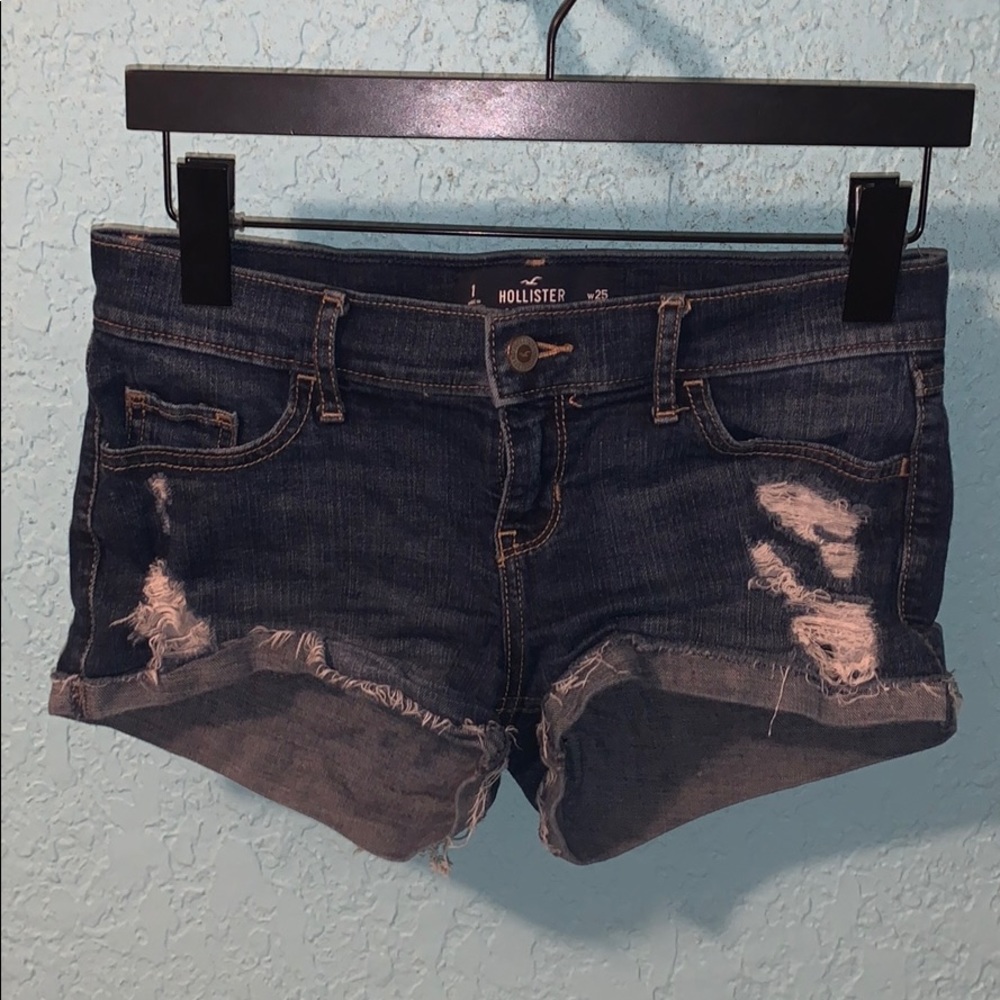 Hollister jean shorts
